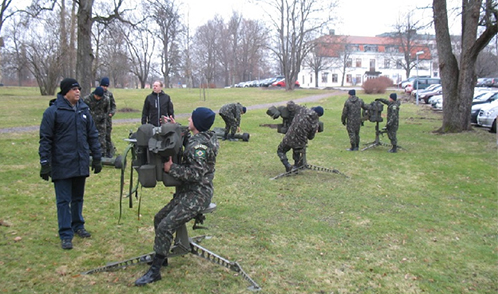Militares em treinamento na Suécia - Foto: Exército Brasileiro
